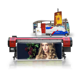 Imprimantes jet d'encre à prix abordable, machine d'impression éco-solvant, imprimante <span class=keywords><strong>grand</strong></span> <span class=keywords><strong>format</strong></span> 3,2 m à rouleaux, imprimante d'autocollants - Product Image 1