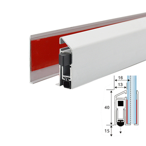 Le Bas De Porte Insonorisé De Double Butoir De Porte Réduit Le Bruit D'Étanchéité Bande De Temps