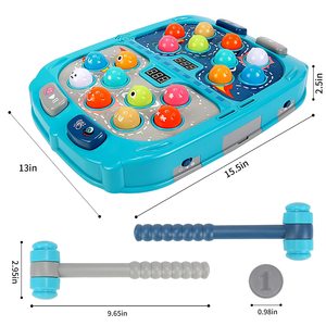 Juego de Actividades en Oferta: Juguetes Interactivos Educativos Musicales con Luz para Bebés y Niños, Modo PK, Golpea la Mula - Product Image 4