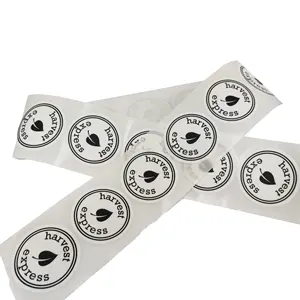 Wholesale Custom Adhesive Roll Logo Labels Stickers for Package