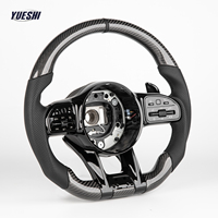 Volant personnalisé en fibre de carbone forgée Plug & Play pour Mercedes-Benz Classe C, Classe E, Classe S W204 W205 W167 W212 W213 W222