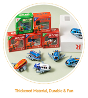 Avion miniature en métal à inertie pour enfants, modèle réduit, cadeau de fête pour la maternelle, vente en gros