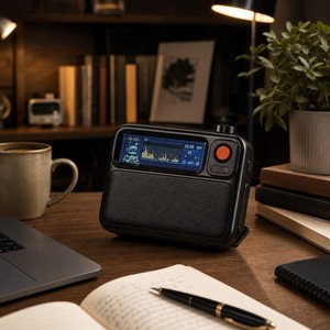 Altavoz Inalámbrico <span class=keywords><strong>Divoom</strong></span> FlowToo, Altavoz Pequeño de Estilo Retro para Escritorio, Regalos, Pantalla LCD, Ruido Blanco para Dormir, Sonido Envolvente de Alta Fidelidad - Product Image 6