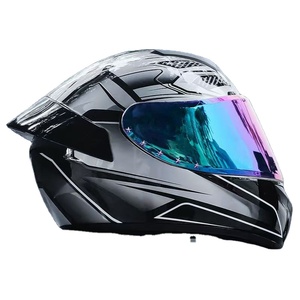 Hochwertige Sicherheit Dirt Bike ABS Elektro roller Fahrrad Voll gesicht für Männer Motorrad helme - Product Image 3