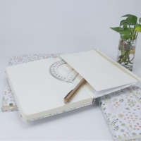 Carnet de notes A5 élégant à fleurs roses avec logo personnalisé, couverture rigide, ligné, avec bande élastique, pour filles, papeterie esthétique