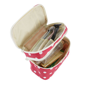 Fashion Waterproof Custom Logo Ladies PU Leather Toiletry <b>Bag</b> Pink Wash <b>Bag</b> Pouch Travel Makeup Beauty Cosmetic <b>Bag</b> - Product Image 1