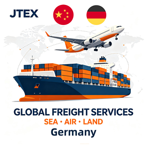 Servicios de Transporte de Carga de Alta Calidad de China a Alemania, DDP, Transporte Marítimo y Cargas de Contenedores LCL, Puerta a Puerta, DE - Product Image 1