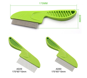 Peigne à poux en acier inoxydable pour chiens et chats - Product Image 6