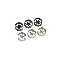 Kit de roues de modèle en alliage d'aluminium et acier inoxydable usiné CNC de haute qualité pour voitures à l'échelle 1/18 - Pièces d'assemblage personnalisées