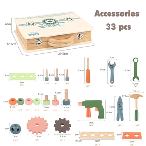 Jouets multifonctionnels pour enfants, outil d'entretien technique de Maintenance des bébés, ensembles de jouets pour enfants - Product Image 2
