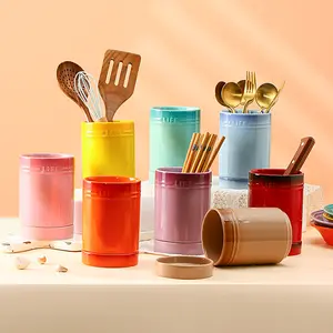 定制彩色厨具餐具架勺子叉架陶瓷餐具筷架