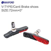 MAXFORD-Plaquettes de frein en V pour vélo, support de frein silencieux, 72mm