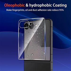 Protector de Pantalla Frontal Compatible con Fundas, Cristal Templado 9H para <span class=keywords><strong>Samsung</strong></span> <span class=keywords><strong>Galaxy</strong></span> <span class=keywords><strong>Z</strong></span> <span class=keywords><strong>Flip</strong></span> 7 FE 6 5, Película Protectora Transparente HD, Precio de Fábrica - Product Image 2