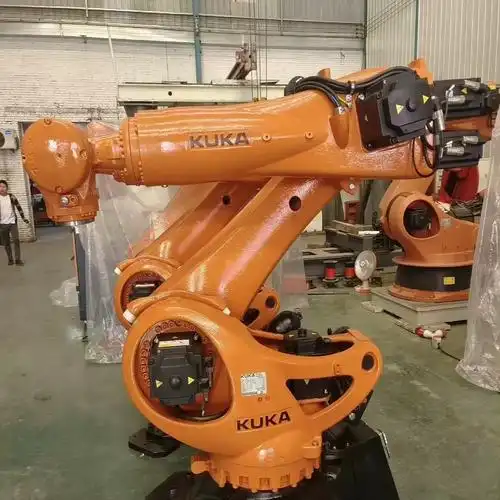 KUKA Six Axis Robot Arm Robotic 3D Printing Application Printed by Specialized Materials Construction Industry Payload 210KG