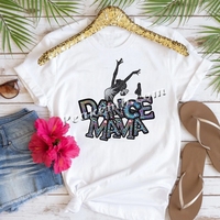 Dépêchez-vous! DANCE MAMA Iron-On Design Production rapide avec transfert de chaleur et Hotfix Techniques Impression de haute qualité