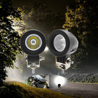 Mini 2 pouces 10W LED projecteur de travail blanc inondation 6500K voiture conduite brouillard lumière auxiliaire pour route 4x4 ATV Auto éclairage extérieur