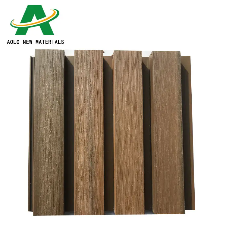 wood plastic composite wpc ceiling usage inside outside decorative wall panel co-extrusion wall boards second generation price