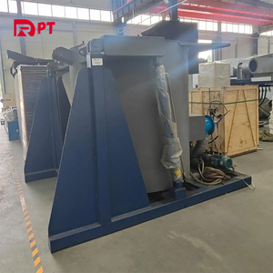 500Kg 5T acier four inclinable Machine tonnes 60Kw métal industriel aluminium four de fusion 1900 Para outil - Product Image 6