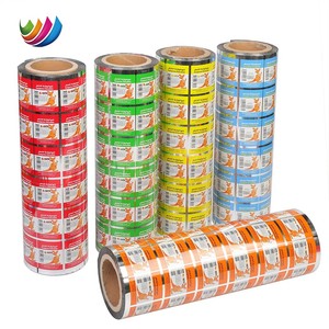 Película de sellado de taza de yogur en relieve por inducción con sellado térmico pelable personalizado, película de tapa de contenedor de papel de aluminio para Cápsula de café - Product Image 4