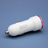 Chargeur de voiture usb à 2 ports, pour téléphone portable, 2021, prix d'usine