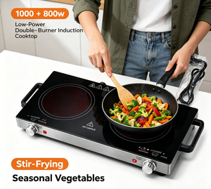 Table de cuisson à <span class=keywords><strong>induction</strong></span> encastrable en céramique, 1800W, 60Hz, 2 brûleurs, électrique, personnalisable, nouvelle collection 2026, vente chaude directe usine - Product Image 5
