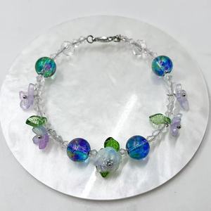 Bracelet en sucre en gros, bracelet en perles de cristal et de verre, design de niche, bijoux créatifs pour couples et amies - Product Image 3