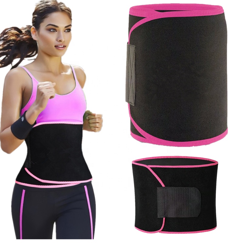 Women Slimming Belt Fitness Corset Waist Support Adjustable Sweat Waist Trimmer Trainer Body Shaper Ventre Lumbar Belt