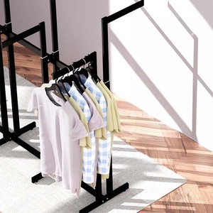 Bán Lẻ Kim Loại Bền 6 Cách Có Thể Điều Chỉnh Cánh Tay Vuông Quần Áo Giá Sáu Tay Vải Treo Đứng Điều Chỉnh May Hiển Thị Giá - Product Image 5