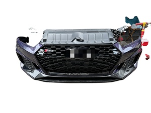 Kit de Carrocería de Fibra de Carbono Negro Usado en Venta, para Automóviles <span class=keywords><strong>A5</strong></span> RS5, Incluye Parrilla Delantera, Faros Delanteros, Fácil Instalación, 6 Meses de Garantía - Product Image 4