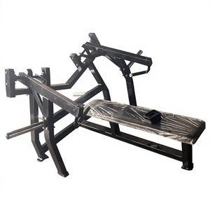 Plaque <span class=keywords><strong>Loated</strong></span> XM08 Banc de presse horizontale Haltérophilie Banc horizontal multi Presse de poitrine hydraulique - Product Image 1