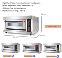 Four à pain numérique à un plateau R&M CE, machine de boulangerie à un seul étage, utilisation domestique, pain Horno, mini Ycd 1d, petit four à pâtisserie pas cher à vendre