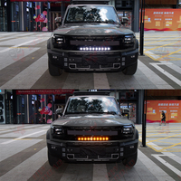 Grille de calandre lumineuse pour Chery Jetour T2 Traveler 2023 2024 2025 – Accessoires extérieurs à LED