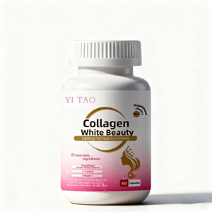 Capsules blanchissantes au glutathion et au collagène OEM/ODM – Complément beauté naturel pour un teint uniforme - Product Image 1