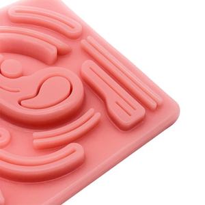 โมดูลฝึกหัดการเย็บแผลผ่าตัดผ่านกล้องแบบจำลองทางการแพทย์ แผ่นซิลิโคนเย็บแผล 3 มิติ - Product Image 5