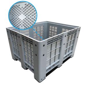 Nhiệm Vụ Nặng Nề Lớn Huyệt Cấp Thực Phẩm Nhựa Số Lượng Lớn Bin Stackable Pallet Thùng Để Bán - Product Image 2