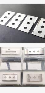 Fhonk Wolfraamcarbide <span class=keywords><strong>Custom</strong></span> Industrieel Mes Voor Filmsnijbladen Met Drie Gaten Voor Het Snijden Van Chemisch Vezelrubber - Product Image 5