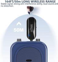 Microphone Casque Sans Fil 2.4G à Condensateur avec Réduction de Bruit, Matériau ABS, Émetteur-Récepteur Mains Libres pour Église et Enseignants