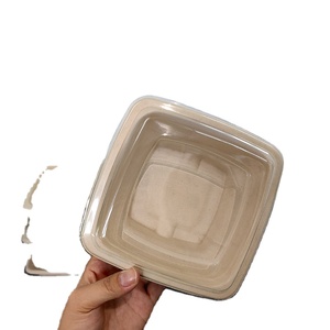 批发甘蔗渣盒饭餐盒餐具盒 - Product Image 1