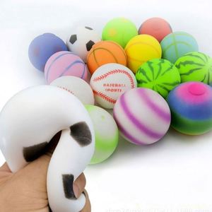 Jouet Squishy Premium Écologique en TPR de Haute Qualité à Remontée Lente pour Adultes, Jeu Sensoriel, Couleur et Logo Personnalisables, Texture de Balle Squishy - Product Image 1