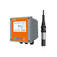 Analyseur de chlore industriel polarographique, contrôleur de chlore résiduel, sonde de chlore libre, capteur, compteur, écran LCD, 0-20 ppm