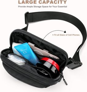 <span class=keywords><strong>Riñonera</strong></span> de Lujo Personalizada OEM, Bolsa de Cintura Resistente al Agua, Bolsos Cruzados de Moda para Correr - Product Image 3