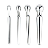 FRRK Bâton de masturbation en acier inoxydable FRRK Kit masseur de prostate stimulation érotique alternative