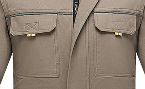 Ropa DE TRABAJO Abrigo Tira reflectante Traje de sitio resistente al desgaste Taller de reparación de automóviles Ropa DE TRABAJO Uniformes de fábrica - Product Image 5