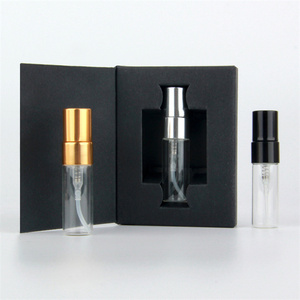 Mini Botella Atomizadora de Perfume Portátil Recargable de Vidrio Transparente de 3ml 5ml 10ml para Muestras Cosméticas de Viaje - Product Image 3
