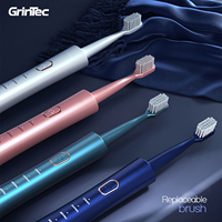 Brosse à Dents Électrique Sonique Intelligente Rechargeable Étanche pour Adultes, Blanchissante à Poils Doux OEM