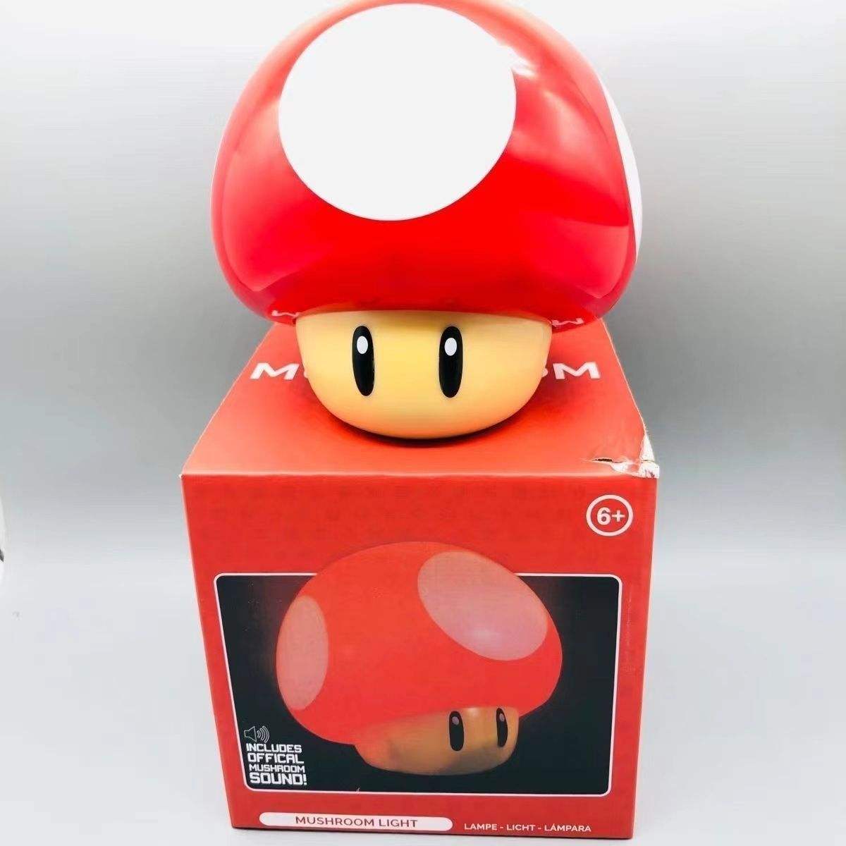 Lampe champignon [rouge]