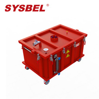 Boîte de sécurité d'urgence pour batterie Sysbel résistante au feu et à la corrosion