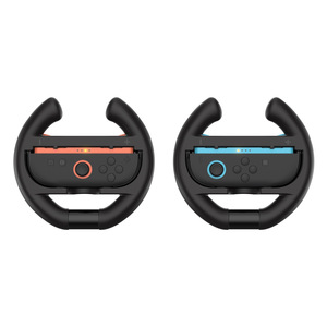2026 Nuevo Suministro 2 en 1 para <span class=keywords><strong>Nintendo</strong></span> Switch 2: Accesorios de Juego Joy-Con, Empuñadura de Plástico y Controlador de Volante - Product Image 1