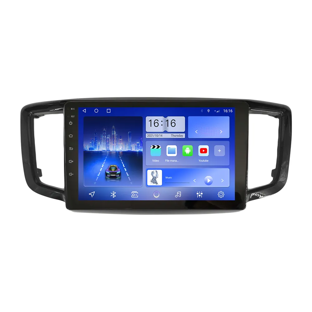 Radio mobil untuk Odyssey 2019-2021 2Din Android Octa Core Stereo mobil DVD navigasi GPS pemutar Multimedia Android Auto Carplay