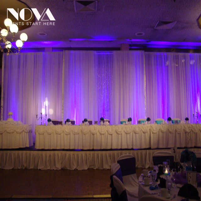 2020 Wedding Backdrop curtain for wedding event party used tall pipe and drape for sale
